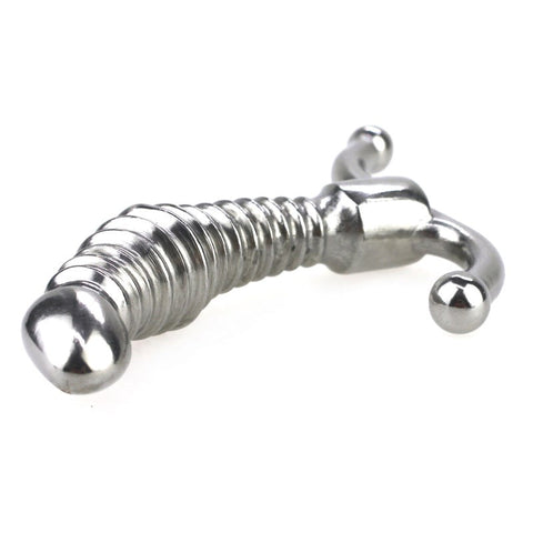 BDStyle Surgical Steel P Spot Massager Temperature Responsive Prostate Toy - Dental and Clinical
