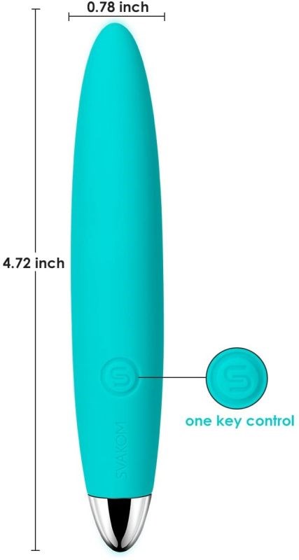 Svakom Daisy Powerful Mini Bullet Vibrator Precision Clitoral Stimulation - - Bullet Vibrators