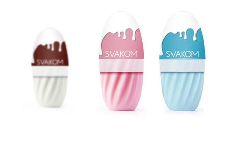 Svakom Hedy Ice Cream Masturbator Ultra Soft TPE Material and Discreet Design - Masturbators and Strokers