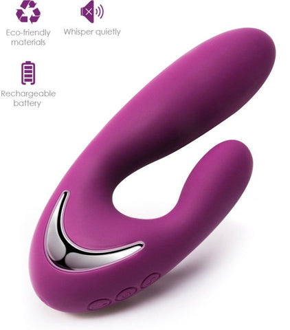 Svakom Vesper Strong Dual Motors Warming Vibrator with Body Heat Technology - Waterproof Vibrators