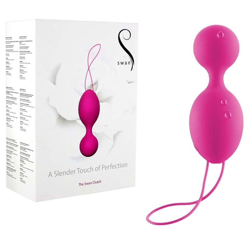 BMS Factory Swan 10 The Clutch Powerful Pelvic Wellness Massager - - Love Eggs and Kegel Exercisers