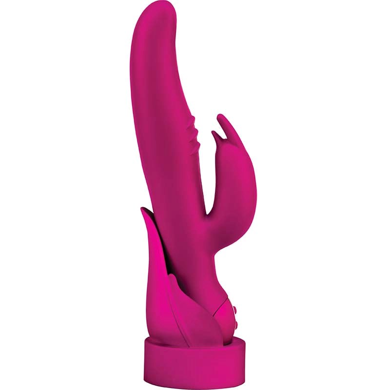 BMS Factory Swan Adore Power Luxury Rabbit Vibrator with PowerBullet Tech - - Rabbit Vibrators