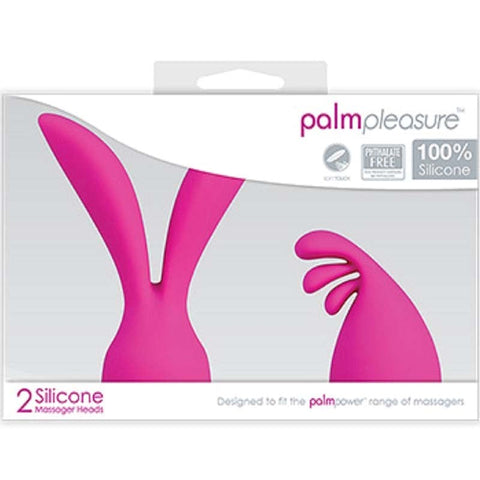 BMS Factory Swan Palm Pleasure Attachments for Clitoral Stimulation - Vibrator Accessories