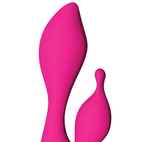 BMS Factory Swan The Cygnet Curved Clitoral Vibrator - Rabbit Vibrators