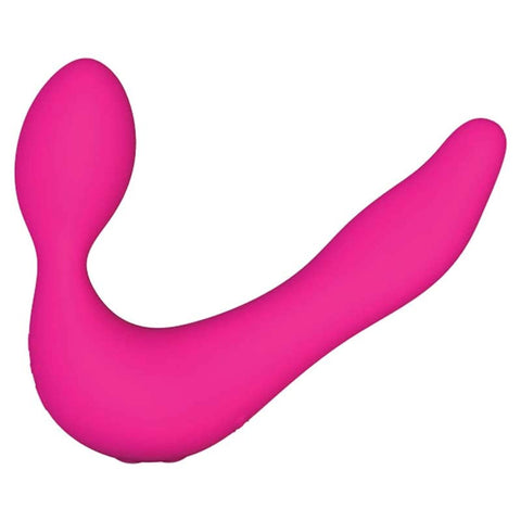 BMS Factory Swan The Eternal Strapless Strap On Vibrator Dual Motors - Rabbit Vibrators
