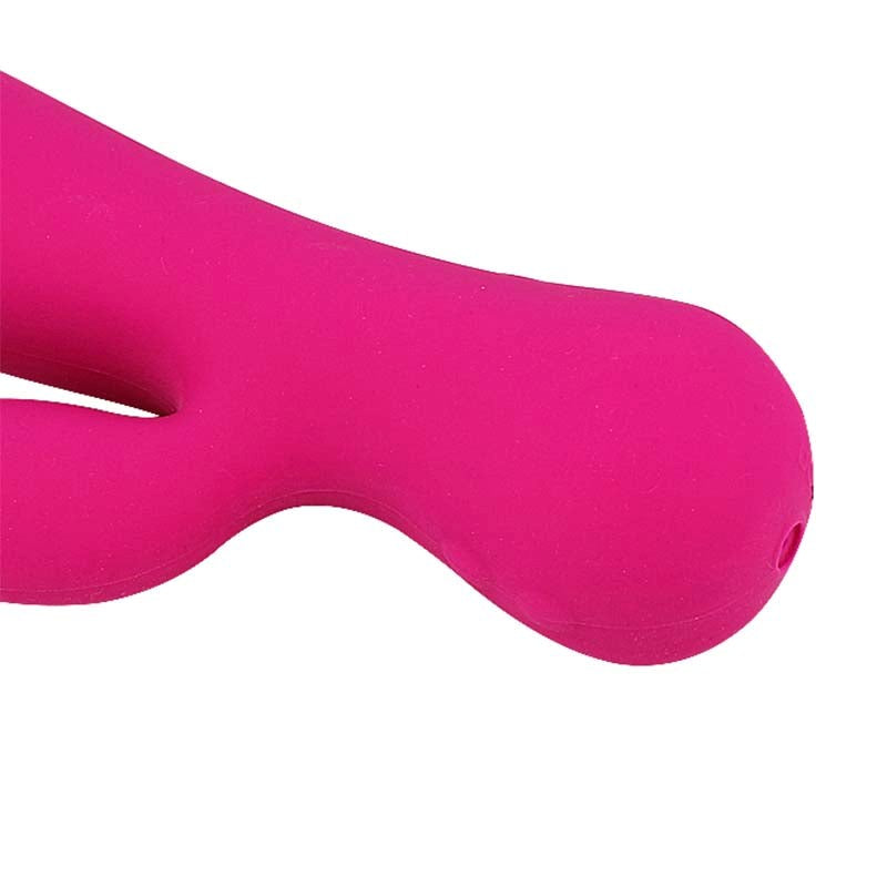 BMS Factory Swan The Kissing Dual Motor Rabbit Vibrator with Rotating Shaft - - Rabbit Vibrators