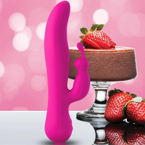 BMS Factory Swan The Love Sensual Waterproof Vibrator with Rotating G Spot - Rabbit Vibrators