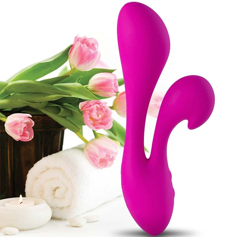 BMS Factory Swan The Silhouette Dual Motor Clitoral Vibrator - - Rabbit Vibrators