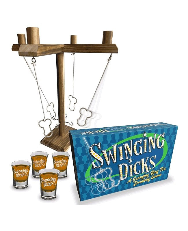 Little Genie Swinging Dicks Party Game with Ring Toss Action - - Sex Games, Coupons and Tricks