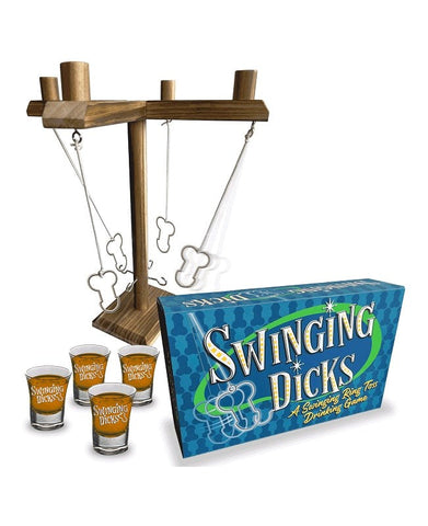 Little Genie Swinging Dicks Party Game with Ring Toss Action - Sex Games, Coupons and Tricks