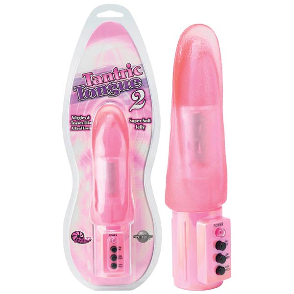 Pipedream Tantric Tongue 2 Adult Vibrator with Realistic Oral Stimulation - Finger and Tongue Vibrators
