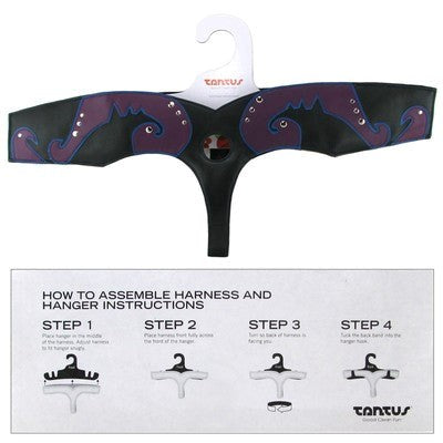 Tantus Amazon Harness Premium Leather Strap On Harness with O Ring System - Strap On Sextoys
