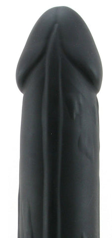 Tantus Hoss Black 12.5 Inch Premium Silicone Dildo with Flared Base - Realistic Dildos