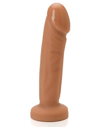 Tantus Pack n Play No. 1 Dual Density Silicone Dildo for Harness Use - Realistic Dildos
