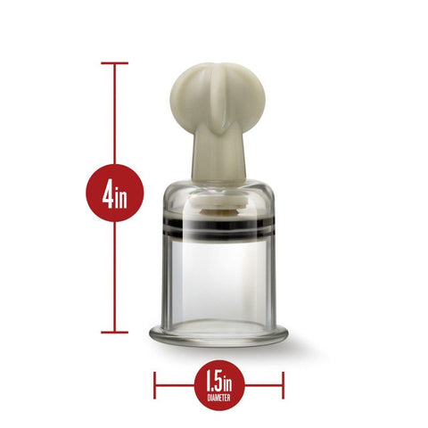 Temptasia Adjustable Pleasure Suckers Heighten Clitoral and Nipple Sensitivity - Nipple and Clit Clamps