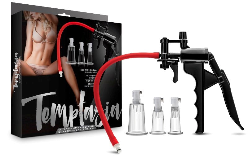 Blush Novelties Temptasias Customizable Pleasure Suction System - Pussy And Clit Toys