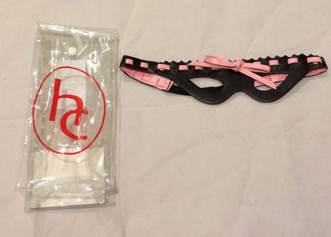 BDStyle Temptations Direct Leather Mask with Stylish Lace for Roleplay - Fancy Dress Ups