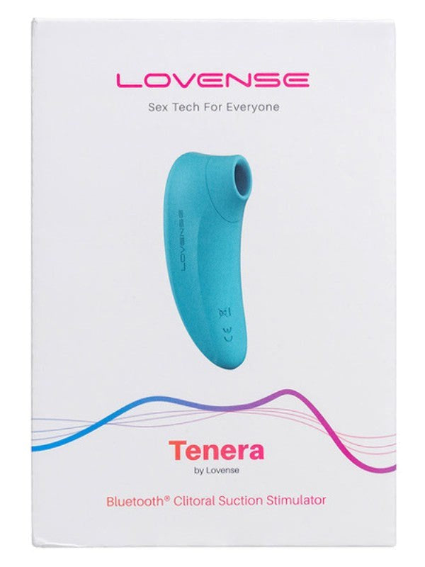 Lovense Tenera Air Sucking Clitoral Vibrator with App Control Technology - - Clit Ticklers and Pulsators