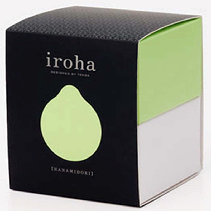 Tenga IROHA Midori Clitoral Vibrator with Soft Touch Silicone - - Personal Massagers