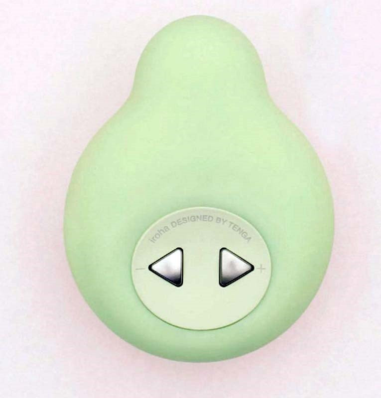 Tenga IROHA Midori Clitoral Vibrator with Soft Touch Silicone - - Personal Massagers