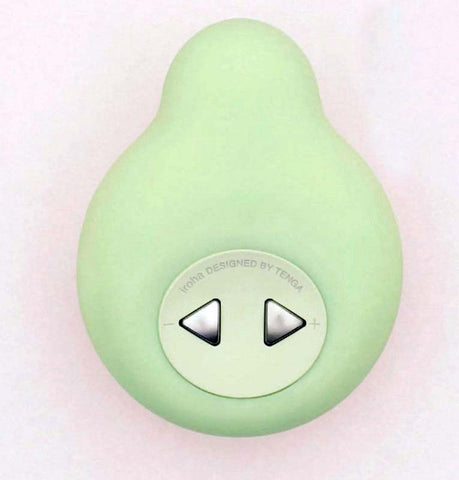 Tenga IROHA Midori Clitoral Vibrator with Soft Touch Silicone - Personal Massagers
