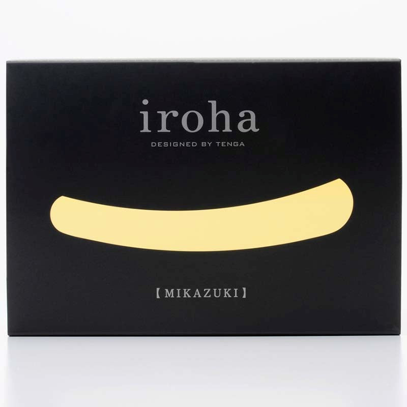 Tenga Iroha Mikazuki Crescent Shaped Clitoral Vibrator for Women - - Clit Ticklers and Pulsators