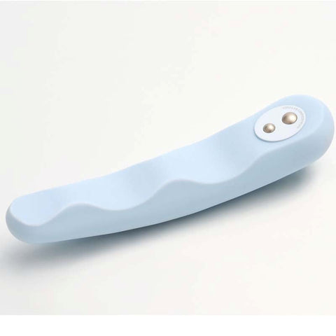 Tenga Iroha Minamo Clitoral Vibrator with Wave Shaped Design - Clit Ticklers and Pulsators
