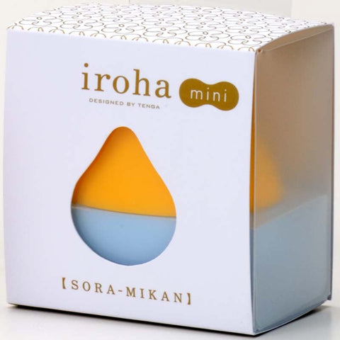Tenga IROHA Mini Sora Mikan Compact Clitoral Vibrator - Clit Ticklers and Pulsators
