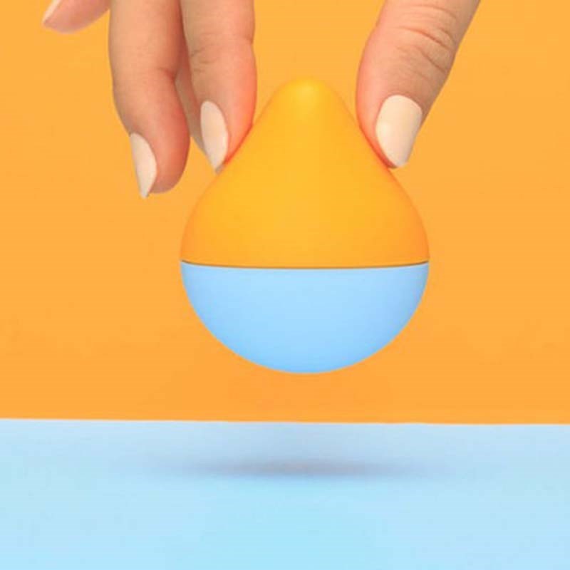 Tenga IROHA Mini Sora Mikan Compact Clitoral Vibrator - - Clit Ticklers and Pulsators