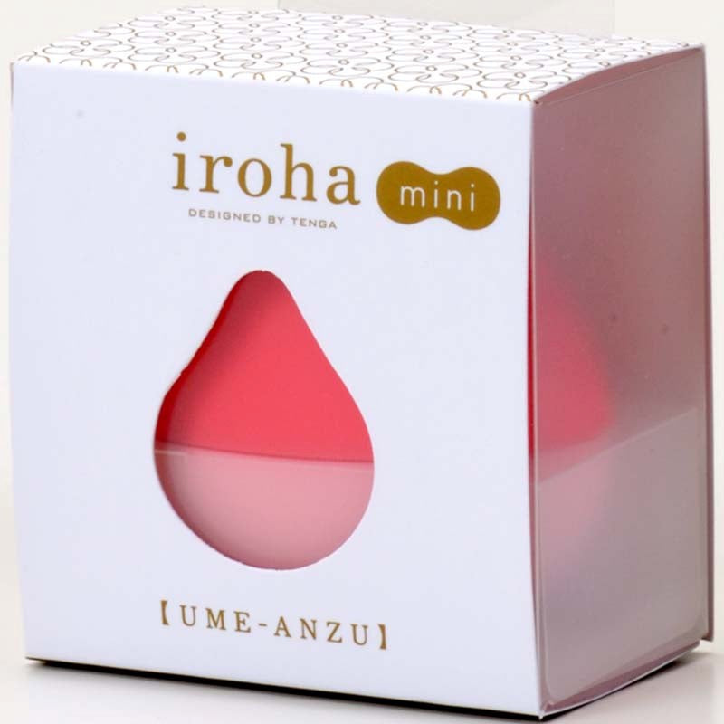 Tenga IROHA Mini UME Anzu Adult Massager Clitoral Vibrator - - Clit Ticklers and Pulsators