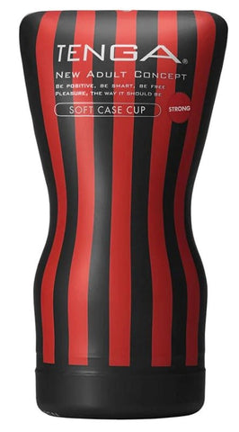Tenga Soft Case Cup Adjustable Pressure Male Masturbator - Masturbators and Strokers