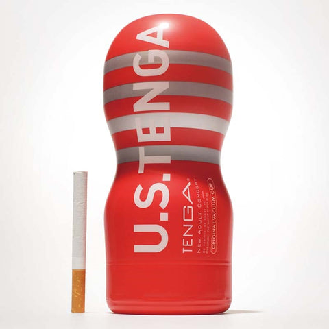 Tenga U.S. Original Vacuum Cup Easy Fit Gear Male Masturbator - Masturbators and Strokers