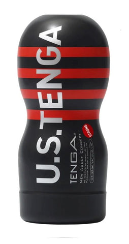 Tenga U.S. Original Vacuum Cup Easy Fit Gear Male Masturbator - Masturbators and Strokers