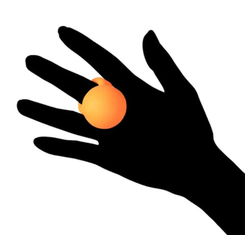 Tenga VI BO Finger Orb Finger Vibrator for Couples Clitoral Stimulation - Finger and Tongue Vibrators