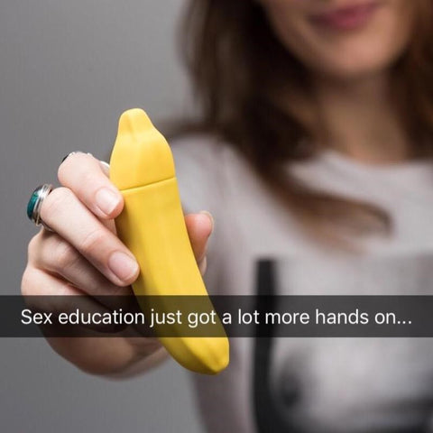 Emojibator The Banana Emojibator Personal Adult Massager with 10 Vibration - Waterproof Vibrators