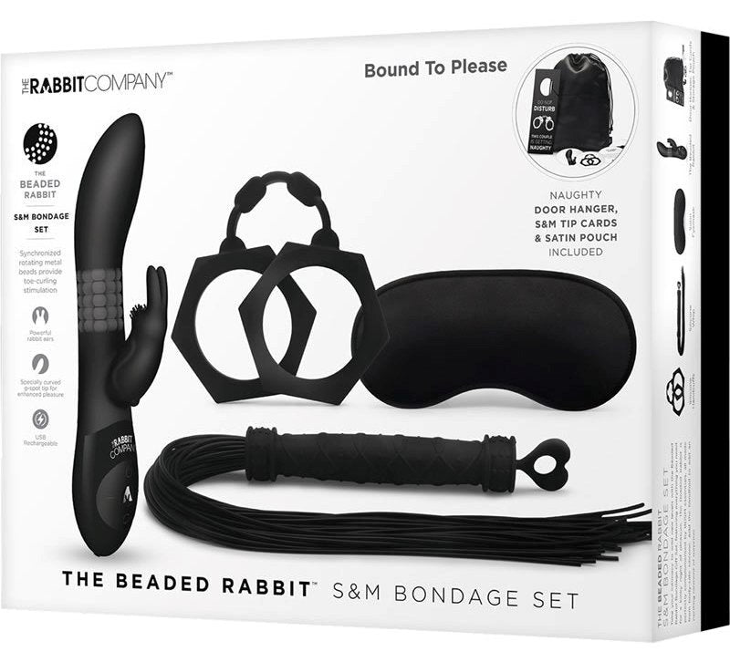The Beaded Rabbit SnM Bondage Set AU Cock Toy Store - - Sex Kits