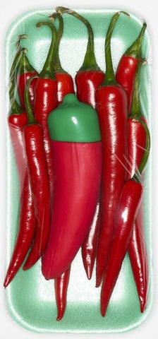 Emojibator The Chilli Pepper Emojibator Medical Grade Silicone Vibrator - Waterproof Vibrators
