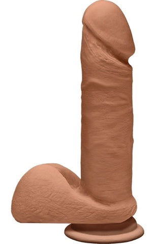 Doc Johnson The D Perfect D 7 Inch Caramel Dual Density Realistic Dildo - Realistic Dildos