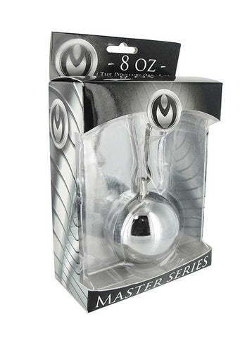 XR Brands The Deviants Orb 8oz Impact Play Tool with Ergonomic Handle - Breast and Nipple Toys