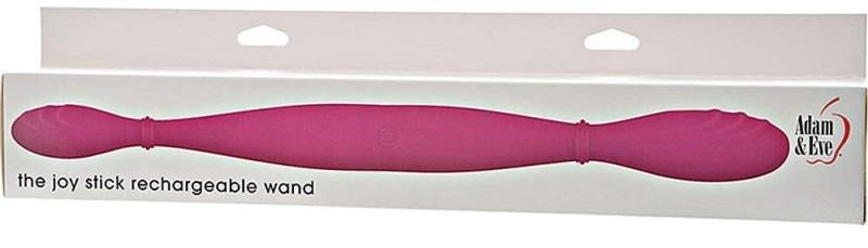Adam & Eve The Joy Stick Rechargeable Wand Dual Motor Vibrator - - Realistic Dildos