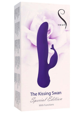BMS Factory The Kissing Swan Special Edition Dual Motor Rabbit Vibrator - Rabbit Vibrators