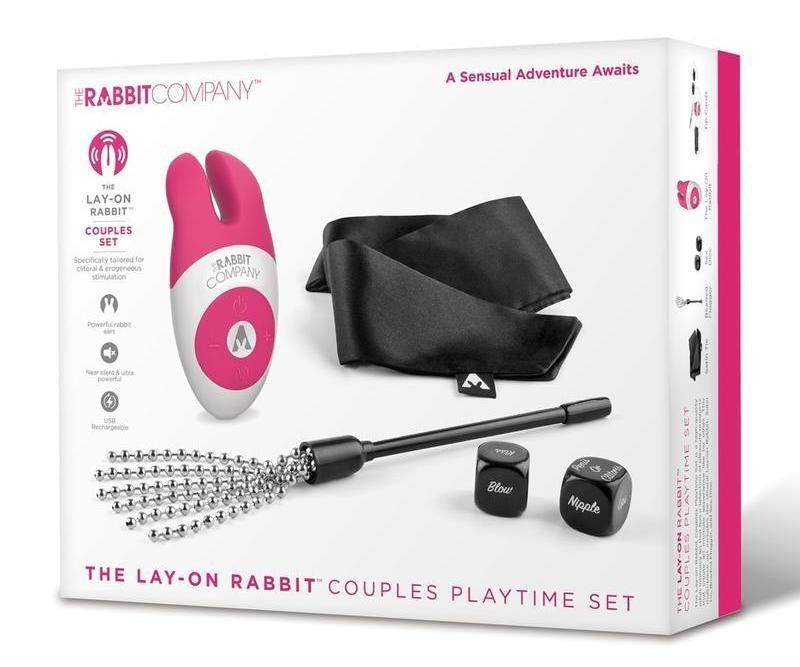 The Lay-On Rabbit Couples Playtime Set Buy More, Save More - - Sex Kits