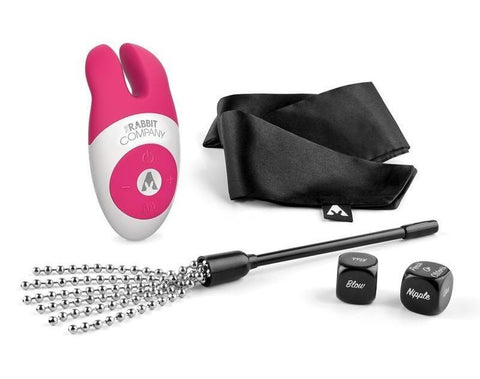 Xgen Products The Lay On Rabbit Couples Playtime Set Dual Motor Vibrator - Sex Kits