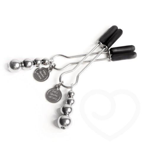 Love Honey The Pinch Adjustable Nipple Clamps with Adjustable Pressure - Nipple and Clit Clamps