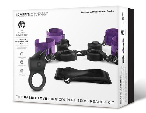 Xgen Products The Rabbit Love Ring Couples Bedspreader Kit with Vibrating Ring - Sex Kits