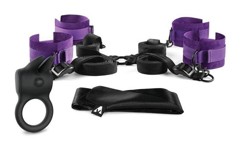 Xgen Products The Rabbit Love Ring Couples Bedspreader Kit with Vibrating Ring - Sex Kits