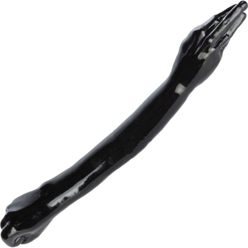 SI Novelties The Rebel Intruder Black Dual Ended Fisting Dildo - - Non-Realistic Dildos