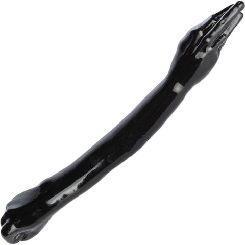 SI Novelties The Rebel Intruder Black Dual Ended Fisting Dildo - Non-Realistic Dildos