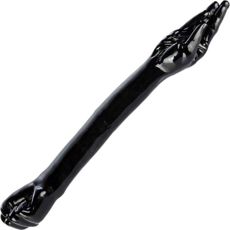 SI Novelties The Rebel Intruder Black Dual Ended Fisting Dildo - - Non-Realistic Dildos