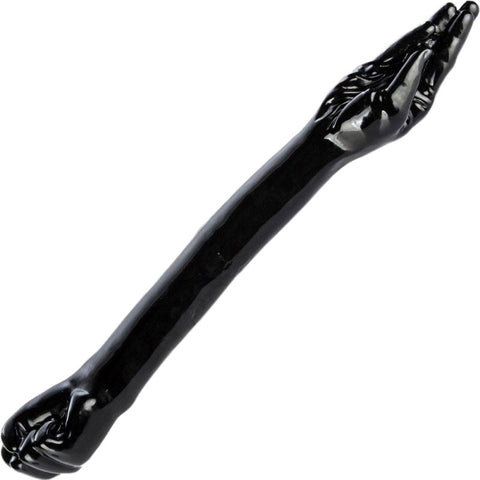 SI Novelties The Rebel Intruder Black Dual Ended Fisting Dildo - Non-Realistic Dildos